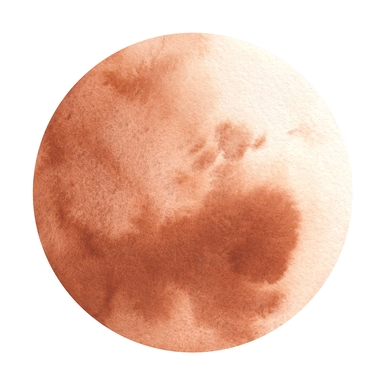 WatercolourDshalie Aquarell Handgemacht - Vegan #060 Cinnamon Cake