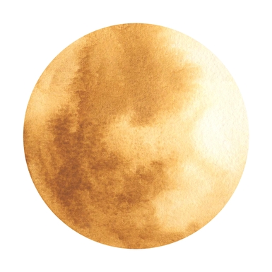 WatercolourDshalie Aquarell Handgemacht - Vegan #067 Golden Hour