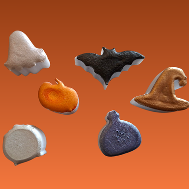 Aquarella Farbset Halloween - Limitiert 6-tlg - natürliche Rezeptur