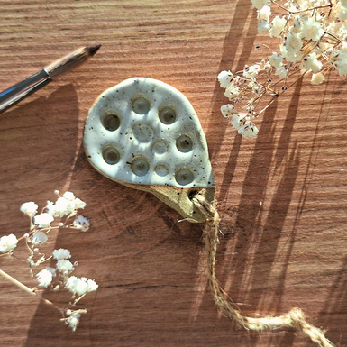 @artandkreative Reisepalette Mini handgemacht aus Keramik