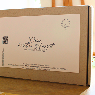 KreativasAuszeit  Handgemacht - Vegan  Deine Kreative Auszeit Box
